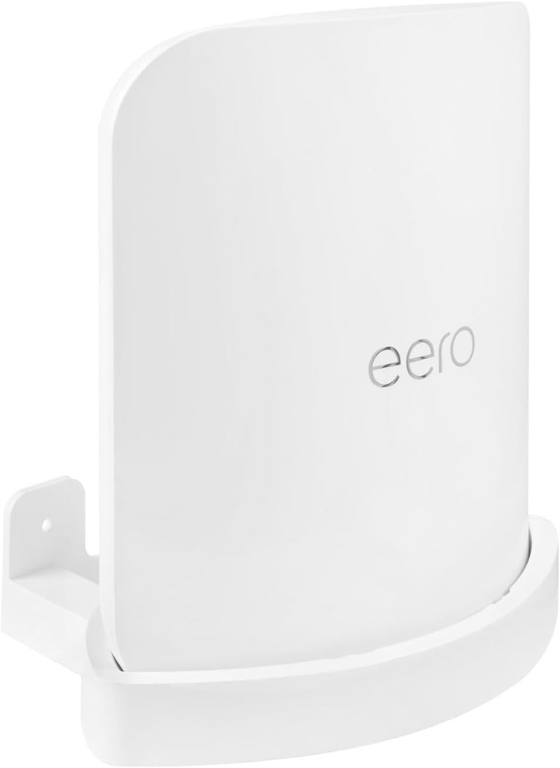 HOLACA Wall Mount Holder for eero Max 7 WiFi,Simple and Sturdy Wall Mount Holder Stand Bracket for eero Max 7 WiFi by (1Pack, White) - Image 1